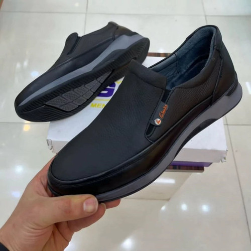 کفش طبی مردانه چرم کد 7038021